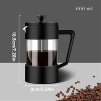 Cafetera prensa francesa  600 ml