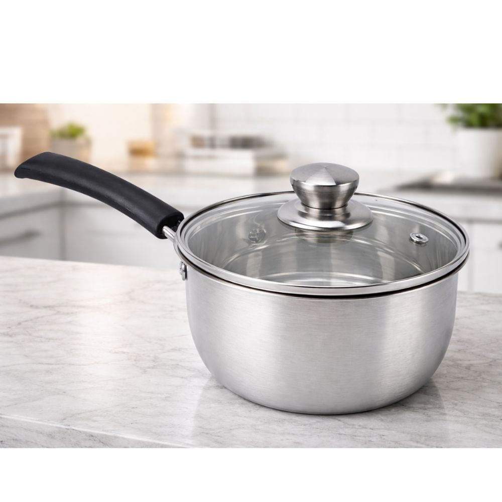 Cacerola de acero inoxidable 18 cm