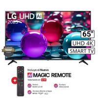Televisor LG 65 UHD 4K Smart  Thinq Ai 65UA7300PSB - Magic Remote - Nuevo