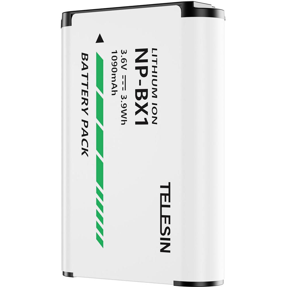 Batería Recargable TELESIN NP-BX1 (1090mAh) para Cámaras Sony ZV-1, ZV-1 II y RX100 1795961-REG Batería Recargable TELESIN NP-BX1 (1090mAh) para Cámaras Sony ZV-1, ZV-1 II y RX100 1795961-REG