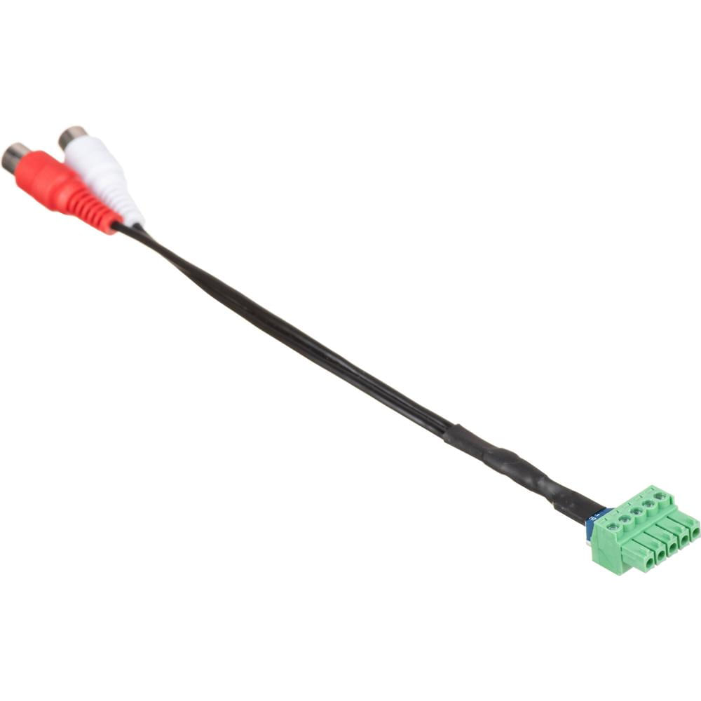 AVPro Edge Euroblock 5-Pin to 2-Channel RCA Audio Extraction Cable 1485889-REG AVPro Edge Euroblock 5-Pin to 2-Channel RCA Audio Extraction Cable 1485889-REG