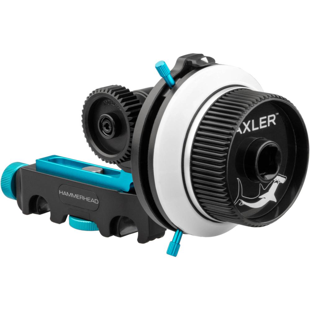 Axler Hammerhead Follow Focus para Cámaras DSLR, Sin Espejo y de Cine - Rueda de Mano Grande, Engran 1259099-REG Axler Hammerhead Follow Focus para Cámaras DSLR, Sin Espejo y de Cine - Rueda de Mano Grande, Engran 1259099-REG