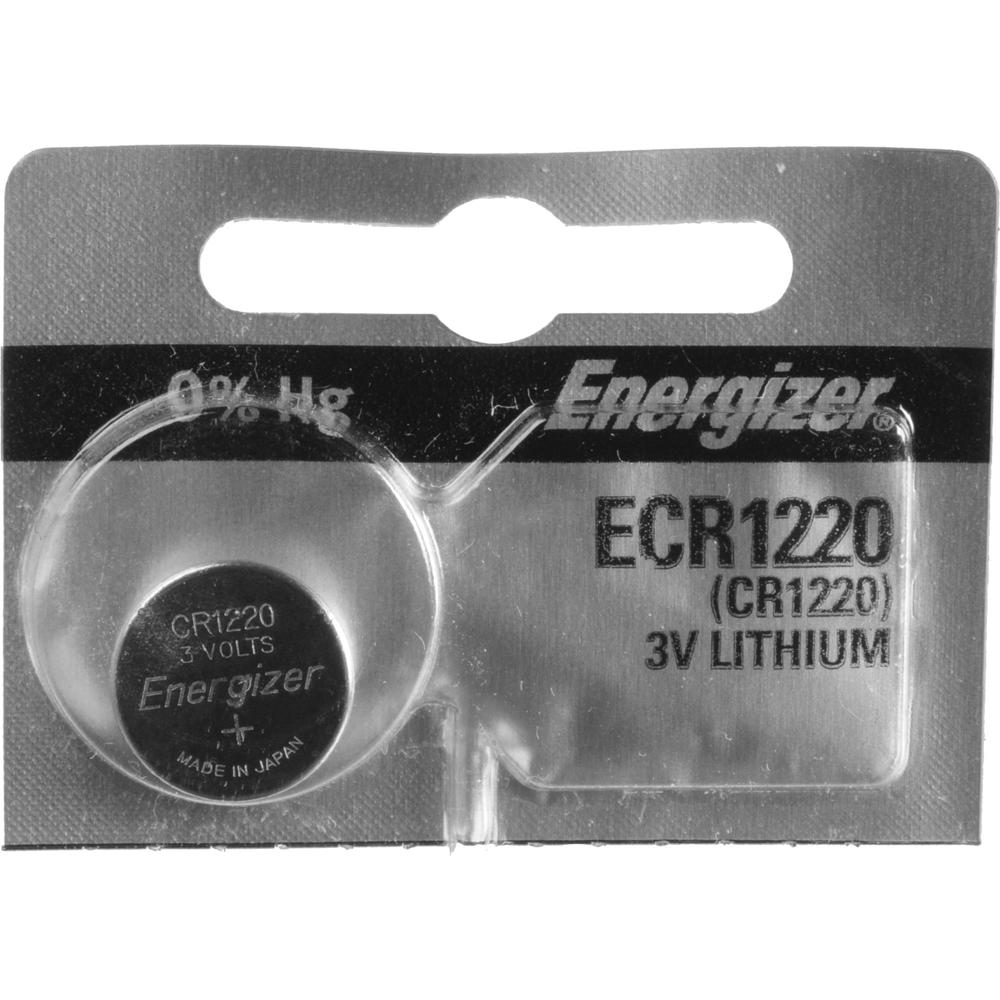 Batería de Moneda de Litio Energizer CR1220 - 3V, 40 mAh 980717-REG Batería de Moneda de Litio Energizer CR1220 - 3V, 40 mAh 980717-REG