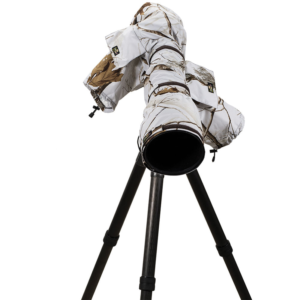 Cubierta para Cámara LensCoat RainCoat 2 Pro (Realtree AP Snow) - Protección contra Climas Adversos, 995707-REG Cubierta para Cámara LensCoat RainCoat 2 Pro (Realtree AP Snow) - Protección contra Climas Adversos, 995707-REG