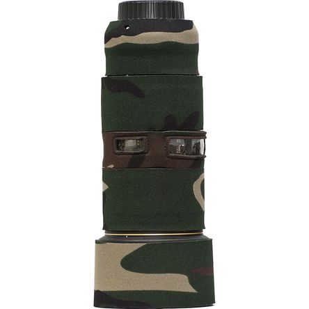 Cubierta LensCoat para Lente Nikon 70-200mm f/4 VR (Verde Bosque) - Neopreno Impermeable, Barrera Té 937802-REG