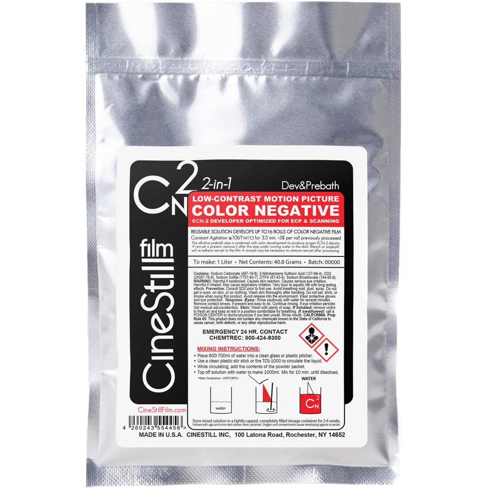 CineStill Film CN2 Polvo de Revelado ECN-2 - Solución Reutilizable para 16 Rollos de Película Negati 1619905-REG CineStill Film CN2 Polvo de Revelado ECN-2 - Solución Reutilizable para 16 Rollos de Película Negati 1619905-REG