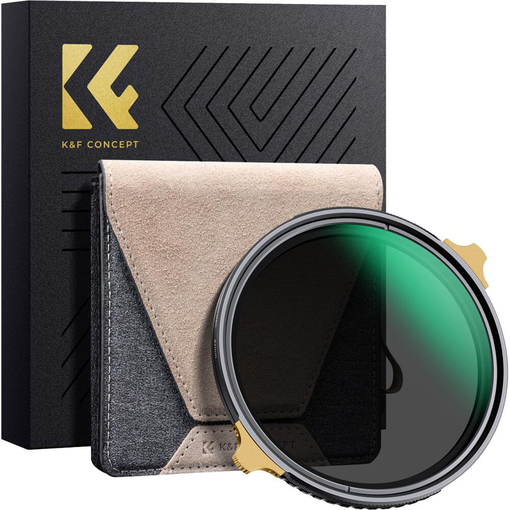 Filtro de Densidad Neutra Variable K&F Concept Nano-X Pro ND2-32 (82mm) - 0.1 a 1.5, Construcción de