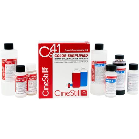 CineStill Film Cs41 Kit de Desarrollo Líquido C-41 para Película Negativa Color (32 oz) - Incluye To 1361414-REG
