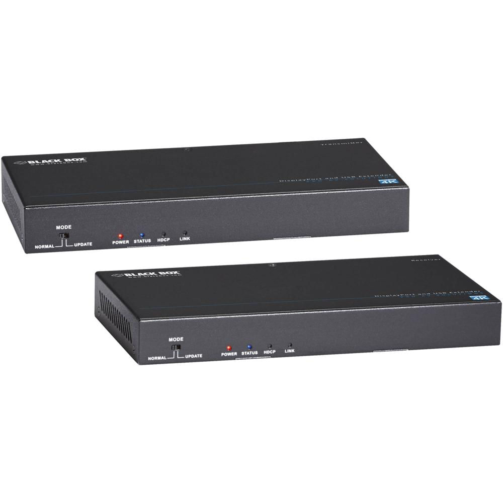 Extensor de Video Black Box - DisplayPort, RS-232, Audio, USB 2.0, 4K, 100m