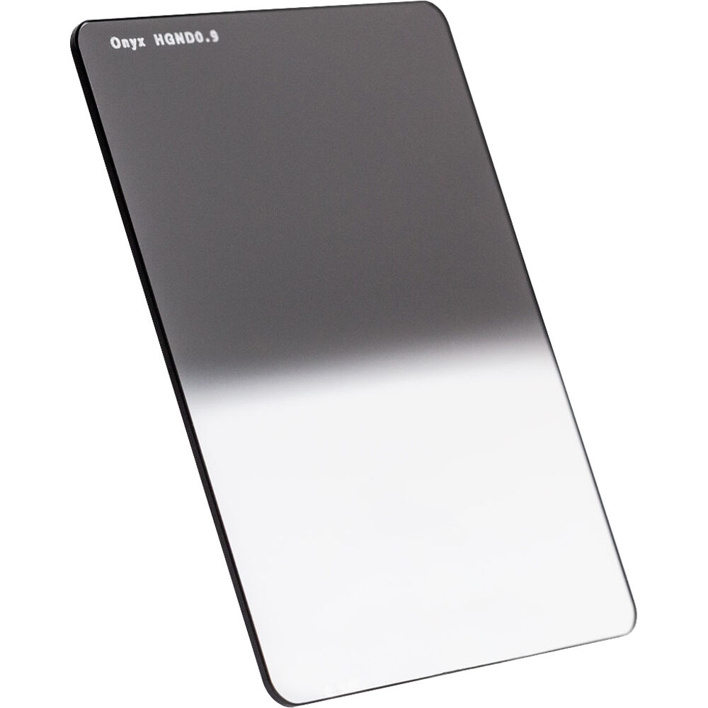 Filtro ND Gradiente Duro Formatt Hitech Onyx (85 x 110mm, 3 Paradas) - Densidad Óptica 0.9, Multi-Ca