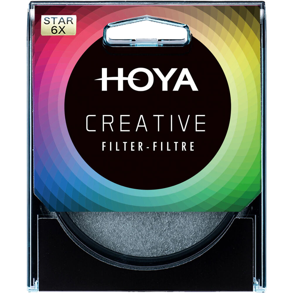 Filtro Hoya Star 6X (82mm) - Suaviza la Imagen, 5mm de Grosor, Construcción de Marco de Aluminio