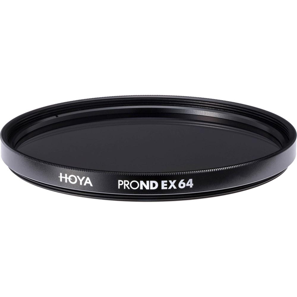 Filtro Hoya ProND EX 64 (67mm, 6 Paradas) - Reduce Luz 6 Paradas, Rosca Frontal y Trasera 67mm, Tecn