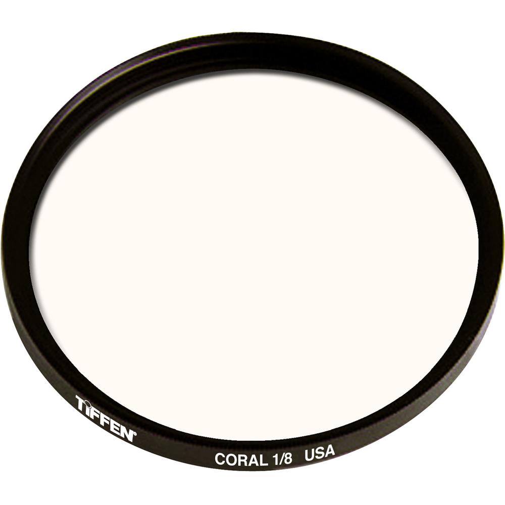 Filtro de Color Sólido Coral 1/8 de Densidad Tiffen 95mm con Tecnología ColorCore