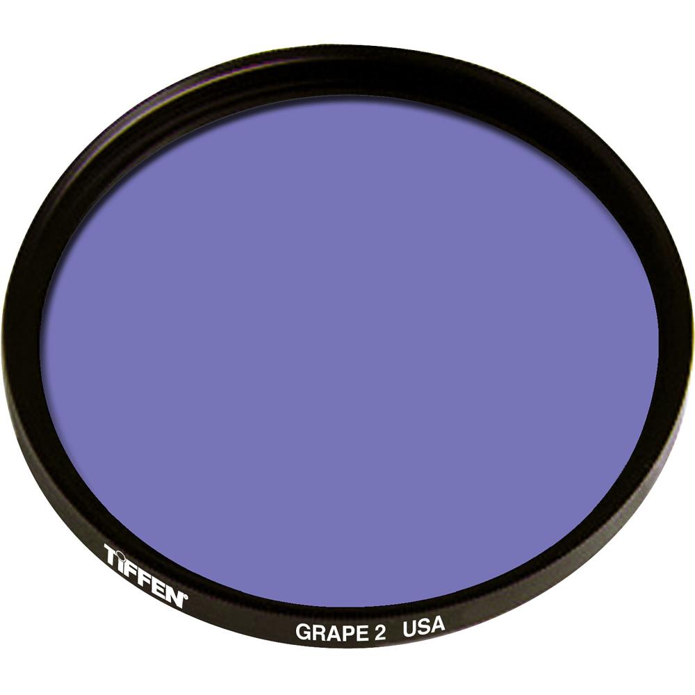 Filtro de Color Sólido Tiffen 127mm 2 Densidad - Color Uva Frío con Tecnología ColorCore