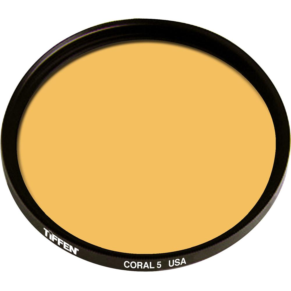 Filtro de Color Sólido Coral Cálido Tiffen 95mm con Tecnología ColorCore - Densidad 5 76387-REG Filtro de Color Sólido Coral Cálido Tiffen 95mm con Tecnología ColorCore - Densidad 5 76387-REG