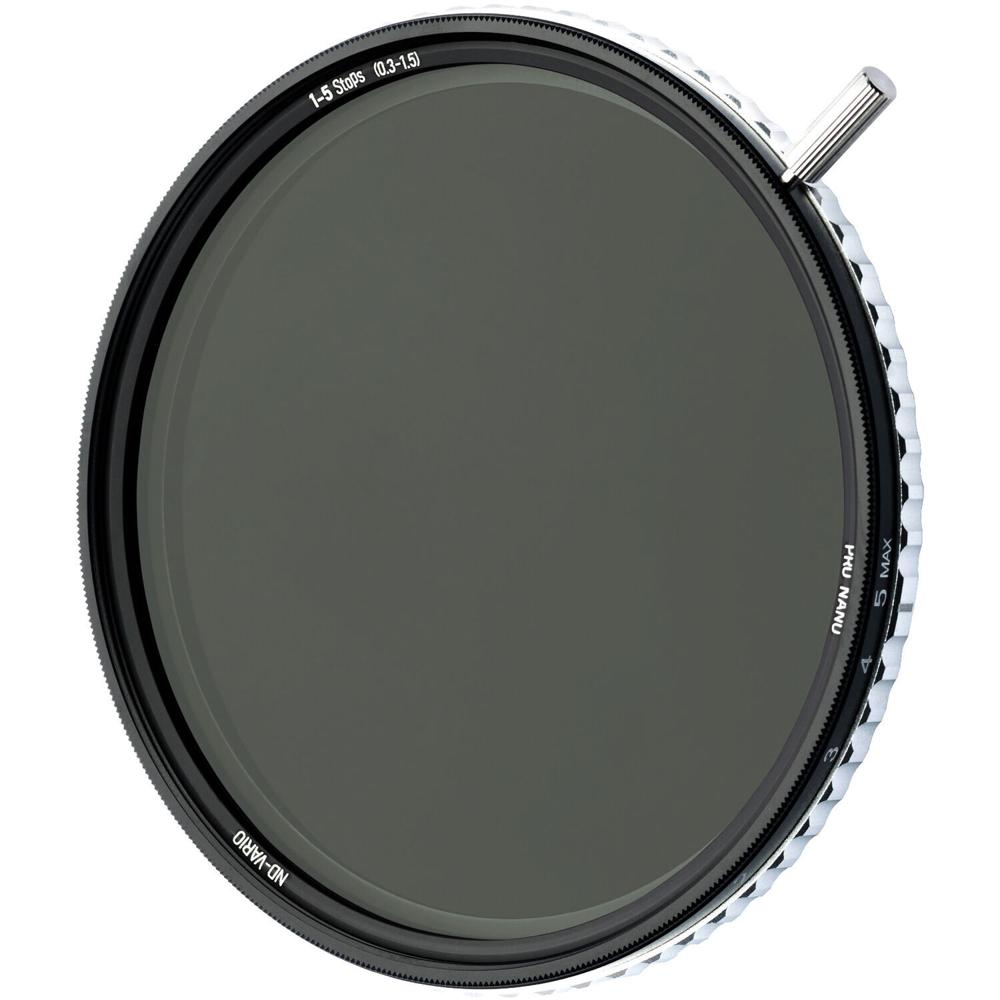 Filtro ND Variable NiSi True Color Pro Nano 1 a 5 Pasos (49mm) - Control de Exposición y Resistencia