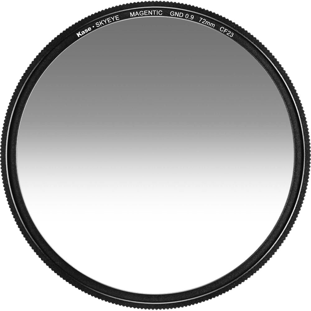Filtro ND Graduado Magnético Kase Skyeye con Bisel Suave y Anillo Adaptador (72mm, 3 Paradas) - Fact