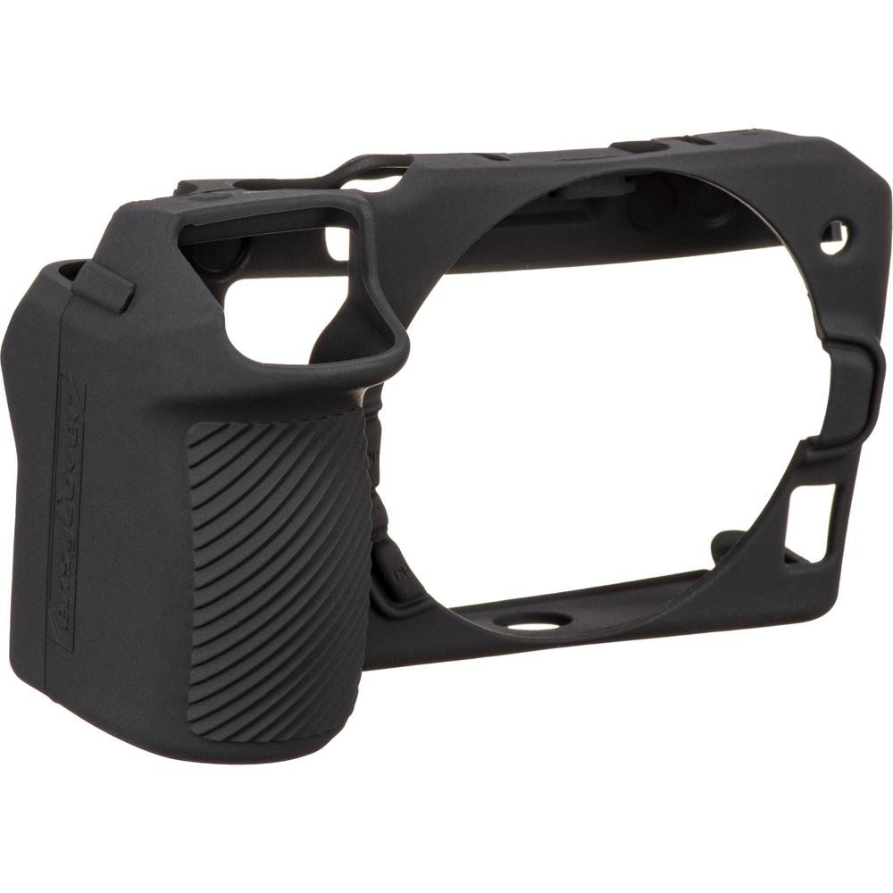 easyCover Funda de Silicona Protectora para Nikon Z30 (Negra) - Protección contra Golpes y Rasguños,