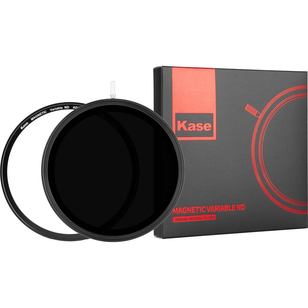 Filtro de Densidad Neutra Variable Magnético Kase Wolverine con Anillo Adaptador, Gen 2 (82mm, Aumen 1751638-REG Filtro de Densidad Neutra Variable Magnético Kase Wolverine con Anillo Adaptador, Gen 2 (82mm, Aumen 1751638-REG