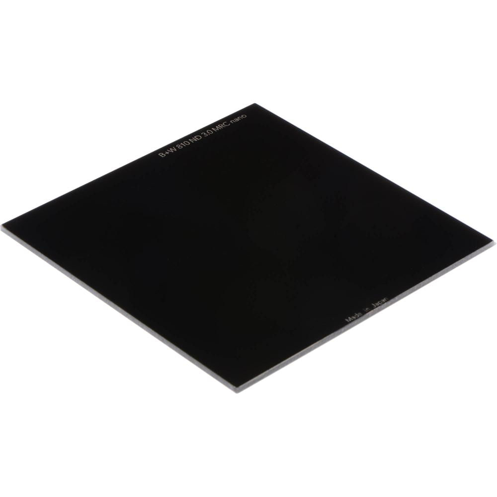Filtro ND B+W XS-Pro MRC-Nano 810 (100 x 100mm, 10 Paradas) - Densidad Óptica 3.0, Cristal SCHOTT, R
