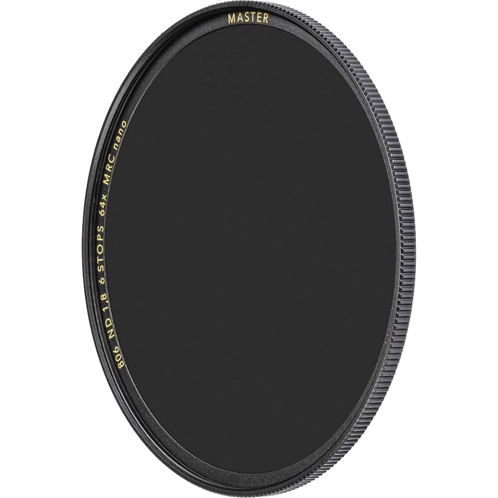 Filtro ND B+W MRC Nano Master #806 (40.5mm, 6-Paradas) - Densidad Óptica 1.8, Cristal Óptico SCHOTT,