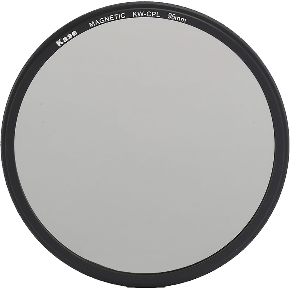 Filtro Polarizador Circular Magnético Kase Wolverine con Anillo Adaptador de Lente de 95mm