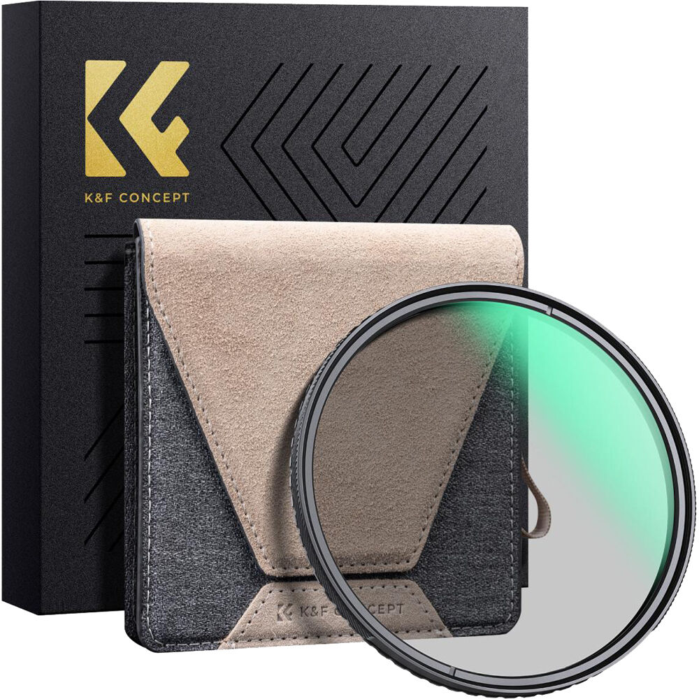Filtro Polarizador Circular K&F Concept Nano-X Pro 52mm - Alta Definición, Antirreflejos, Reducción 1791099-REG Filtro Polarizador Circular K&F Concept Nano-X Pro 52mm - Alta Definición, Antirreflejos, Reducción 1791099-REG