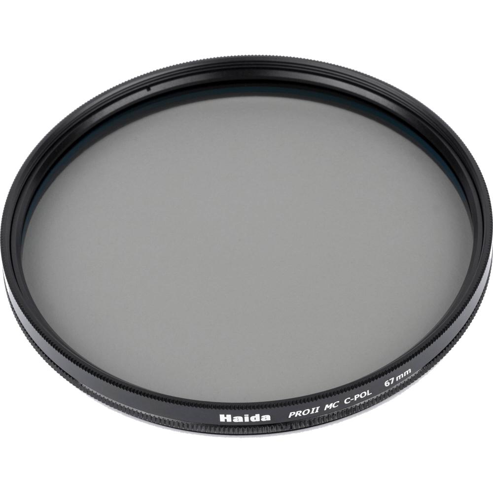 Filtro Polarizador Circular Multicapa Haida PROII (67mm) - Vidrio Óptico Multicapa, Anillo de Alumin