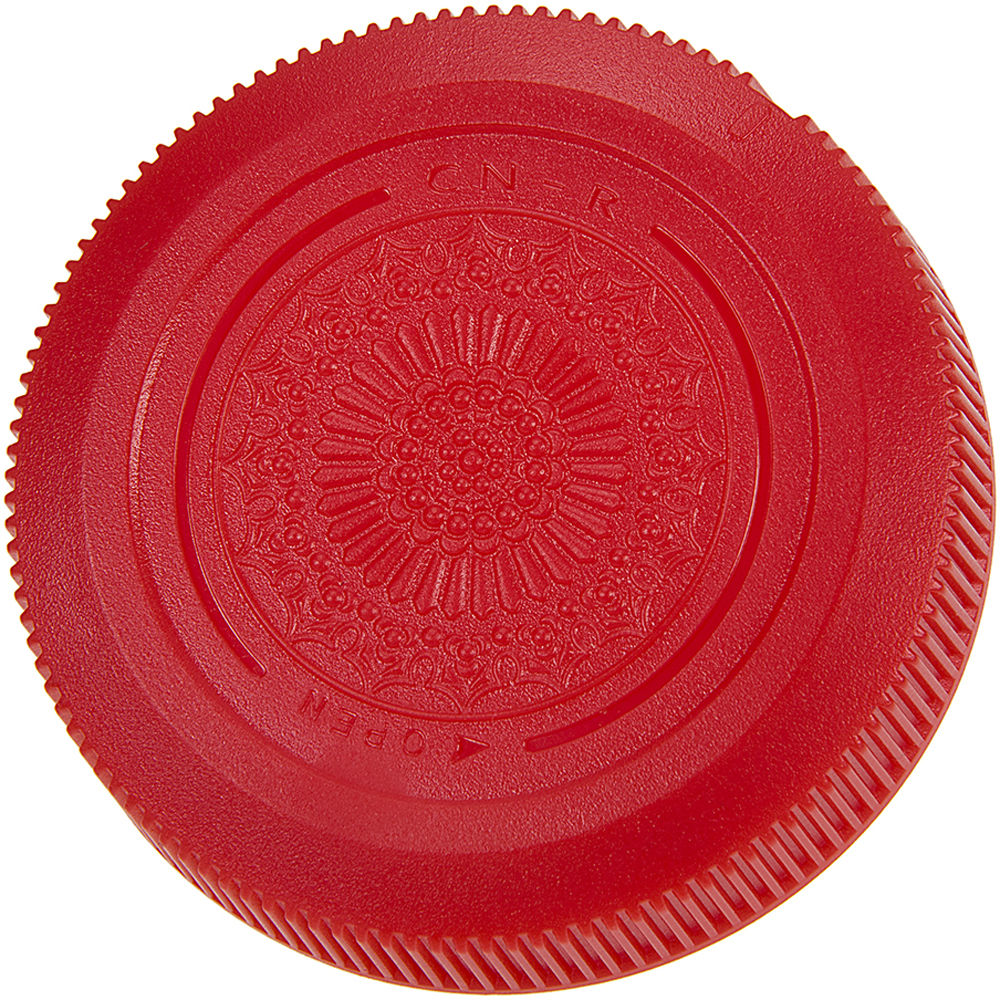 FotodioX Tapa Trasera de Lente para Lentes Canon RF Mount (Rojo)