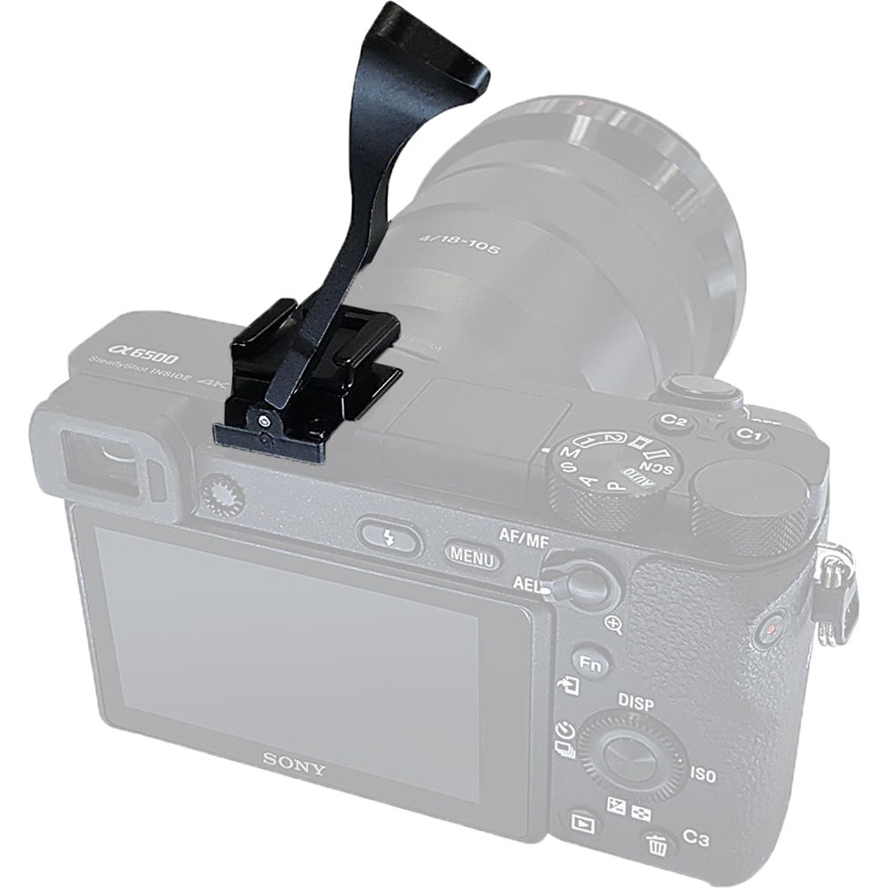 FotodioX Pro Thumb Grip Tipo-E para Cámaras Sony a6000: Mejora el Agarre, Acceso a Controles y Monta 1382293-REG FotodioX Pro Thumb Grip Tipo-E para Cámaras Sony a6000: Mejora el Agarre, Acceso a Controles y Monta 1382293-REG