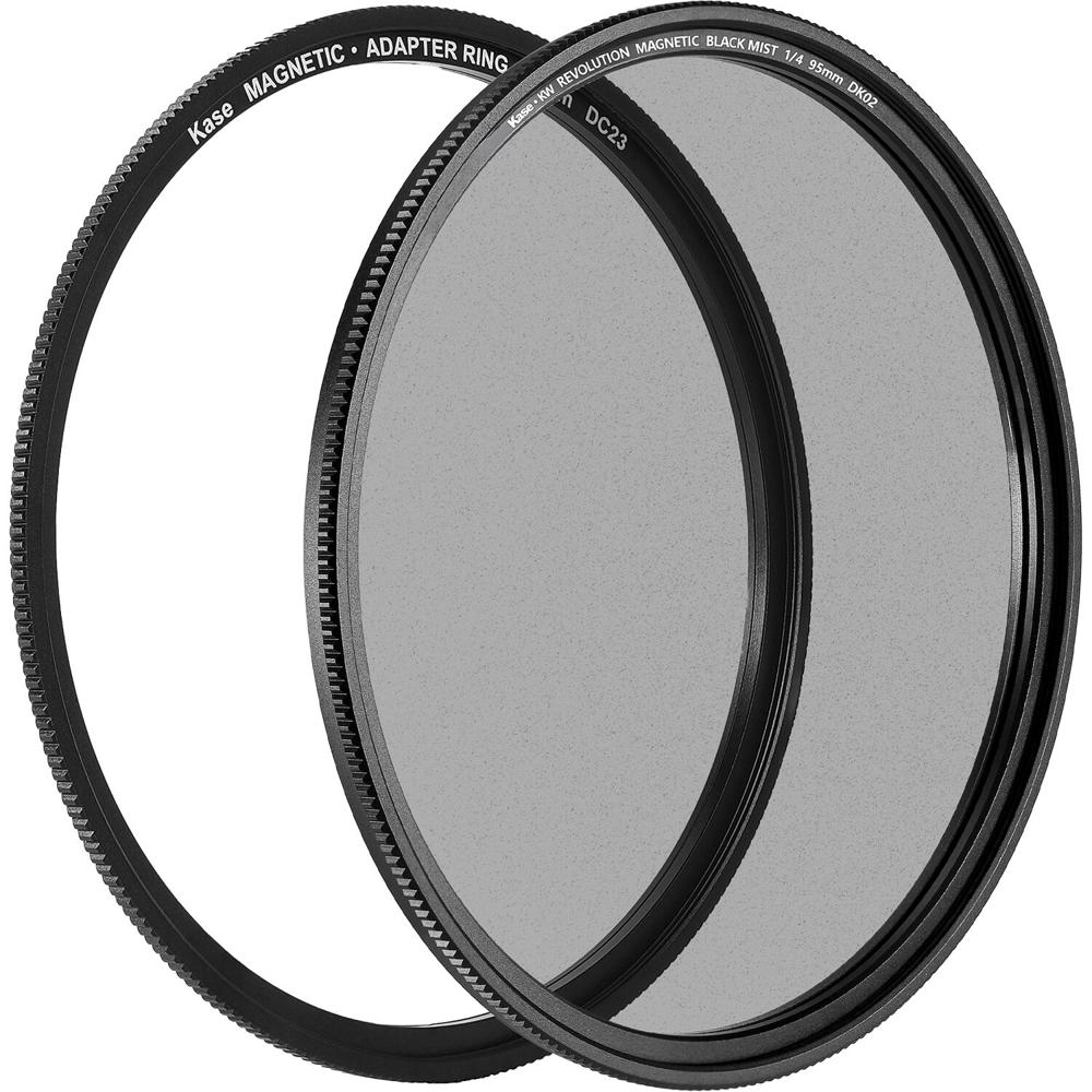 Filtro Kase Black Mist con Anillo Adaptador (95mm, Grado 1/4) - Compatible con Kase Revolution y Kas