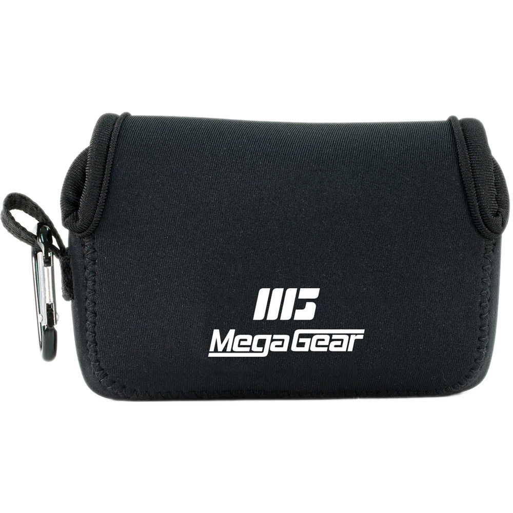 Funda Ultraligera de Neopreno MegaGear para Canon SX720 HS, SX610 HS y SX600 HS (Negra) - Diseño Pro