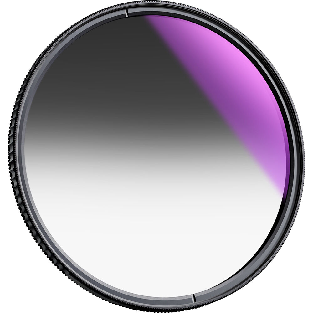 Filtro ND8 Graduado de Bisel Suave K&F Concept 55mm - Cristal con Multicapa Doble, Marco Delgado de