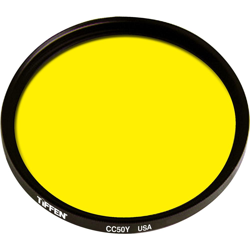 Filtro Tiffen CC50Y Amarillo de 105mm con Tecnología ColorCore y Filtro de Compensación de Color