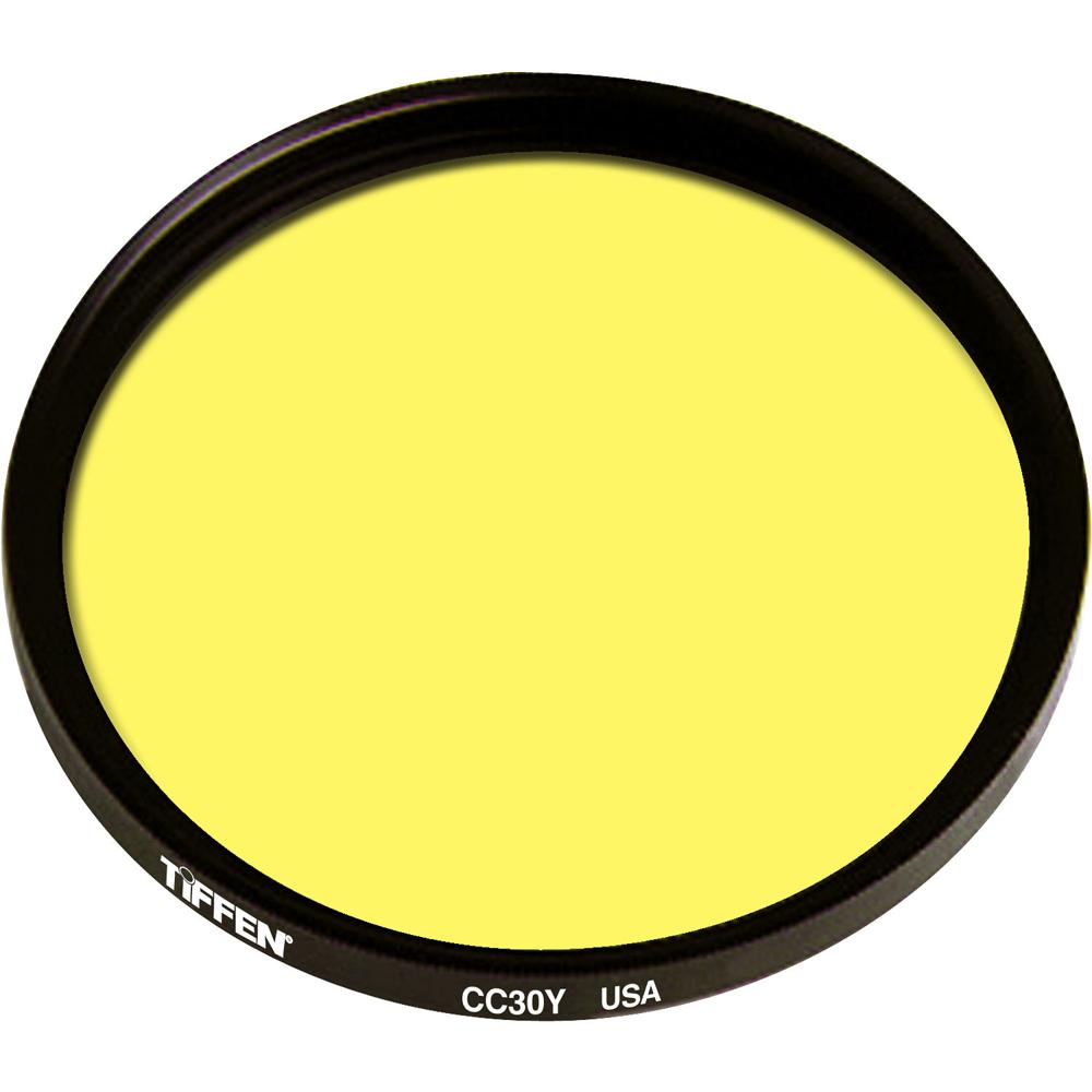 Filtro Tiffen CC30Y Amarillo de 127mm - Filtro Compensador de Color, Factor 1.2x, Tecnología ColorCo