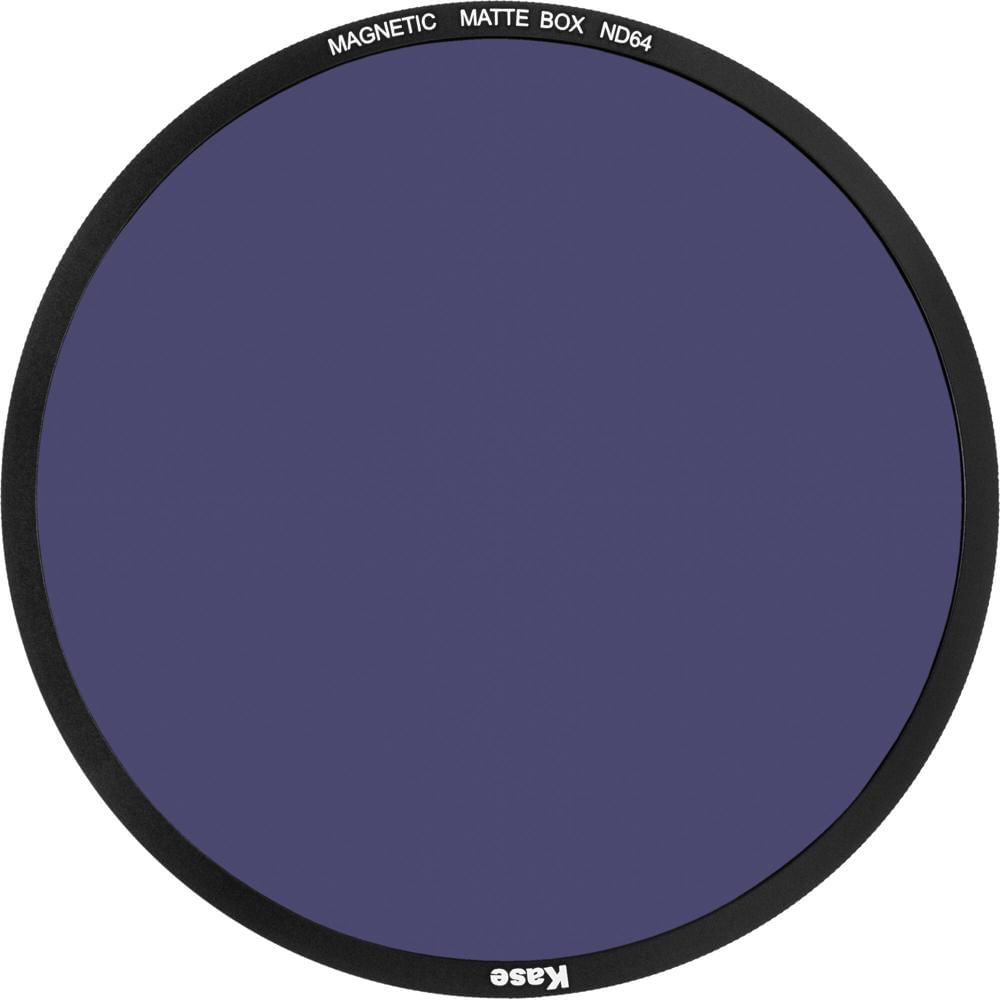 Filtro ND64 Magnético Circular Kase MovieMate (6 Paradas) para Caja Matte, Vidrio Óptico Multicapa,
