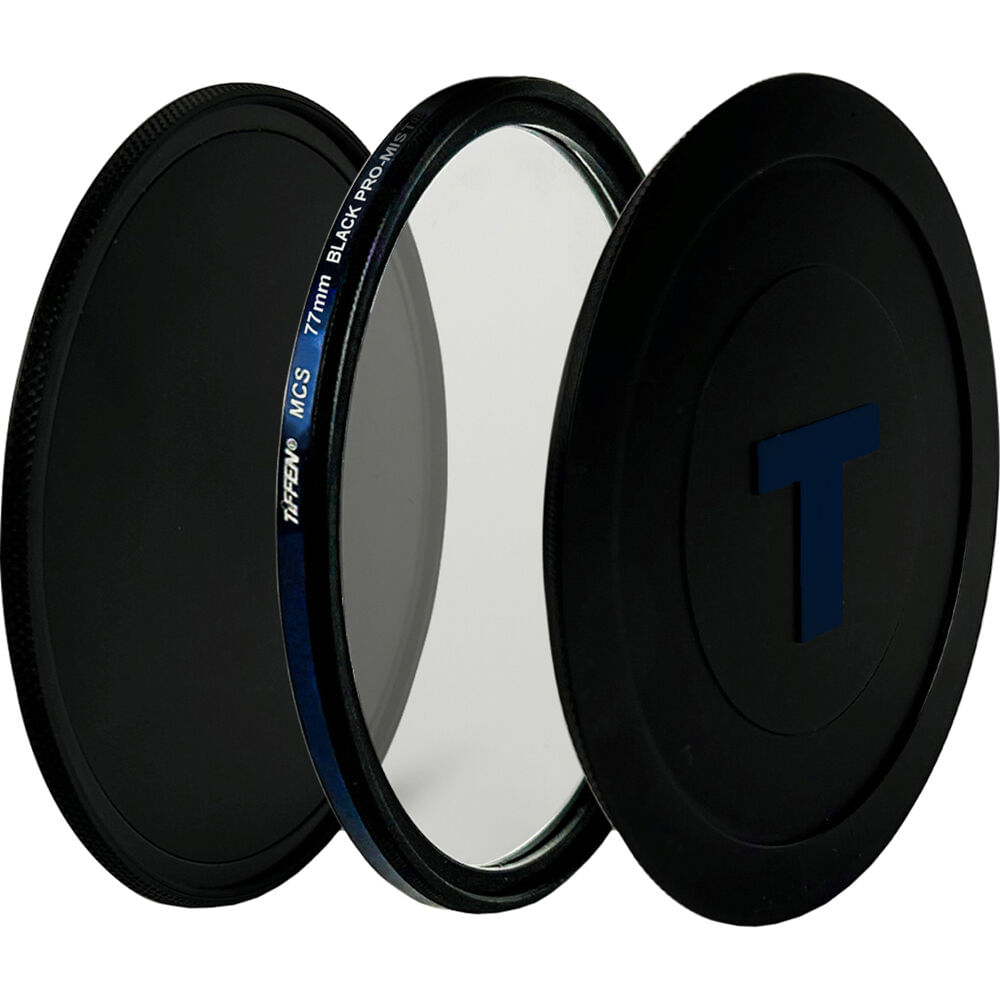Filtro Tiffen MCS Black Pro-Mist (77mm, Grado 1) - Compatible con Sistema de Control Magnético, Cont