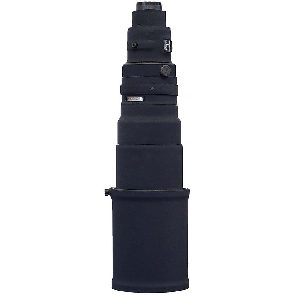 Funda LensCoat para Lente Nikon 500mm AF-I (Negra) - Neopreno 100% Células Cerradas, Ventanas de Plá