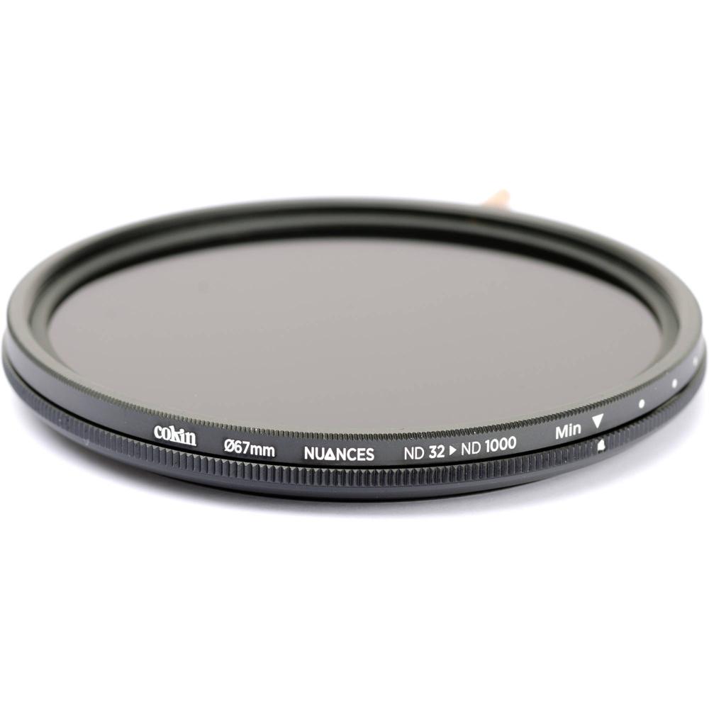 Filtro ND Variable Cokin NUANCES (67mm, 5 a 10 pasos) - Densidad Óptica 0.3 a 2.4, Multicapa 16, Vid