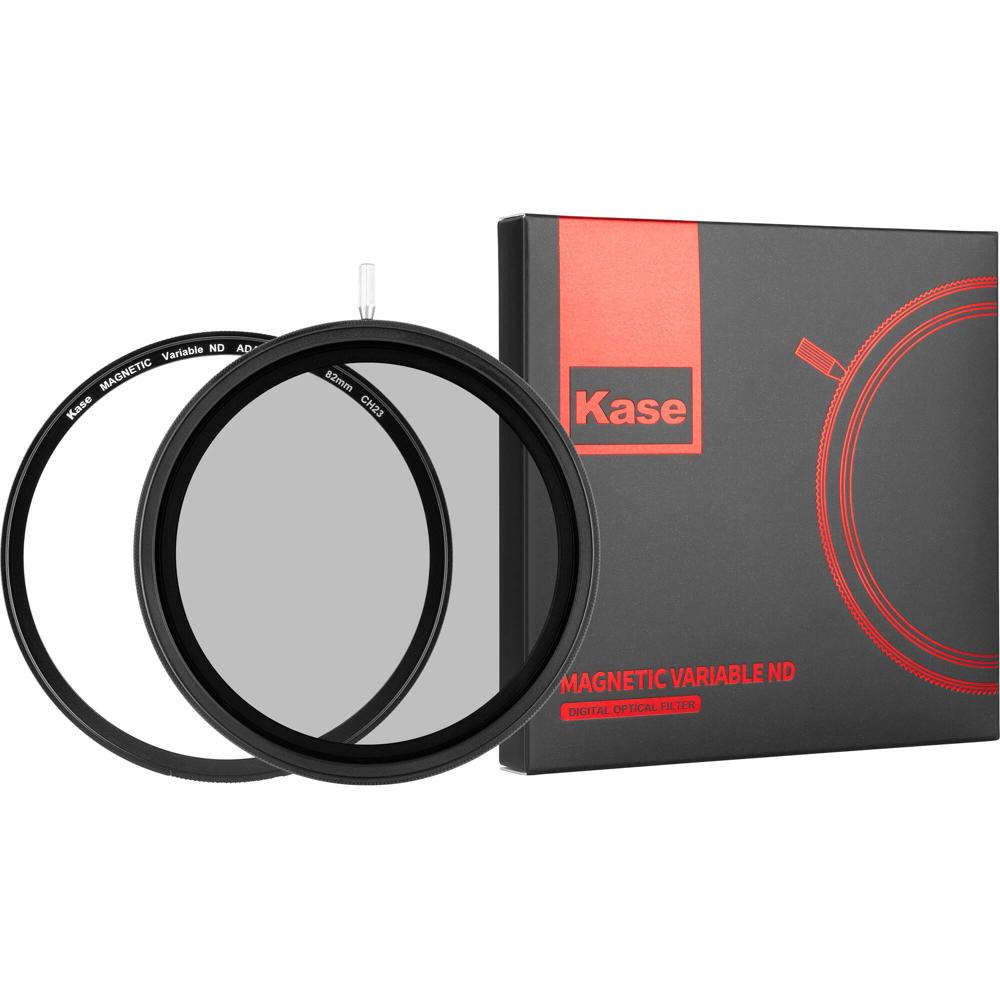 Filtro ND Variable Magnético Kase Wolverine Gen 2 con Anillo Adaptador (58mm, 1.5 a 5 Pasos) - Aumen