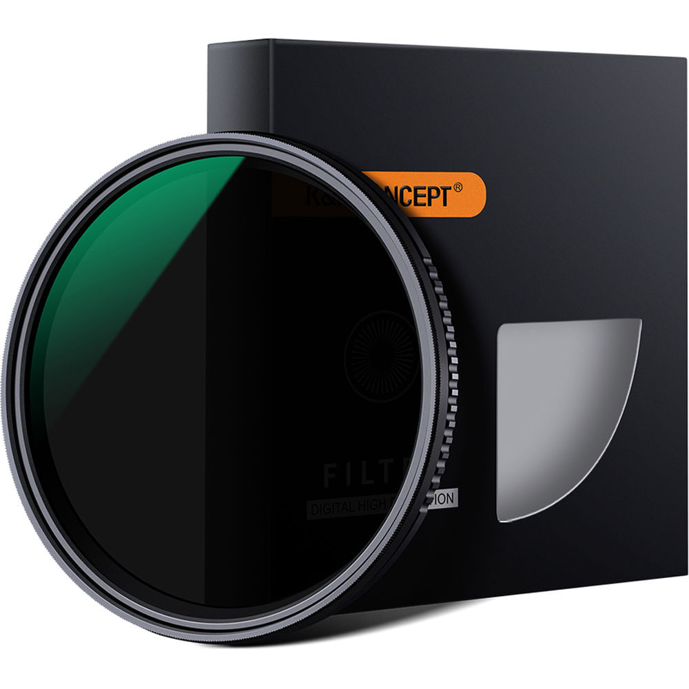 Filtro ND Variable K&F Concept Nano-D con Recubrimiento Multi-Resistente (37mm, 3 a 11 Pasos) - Dens