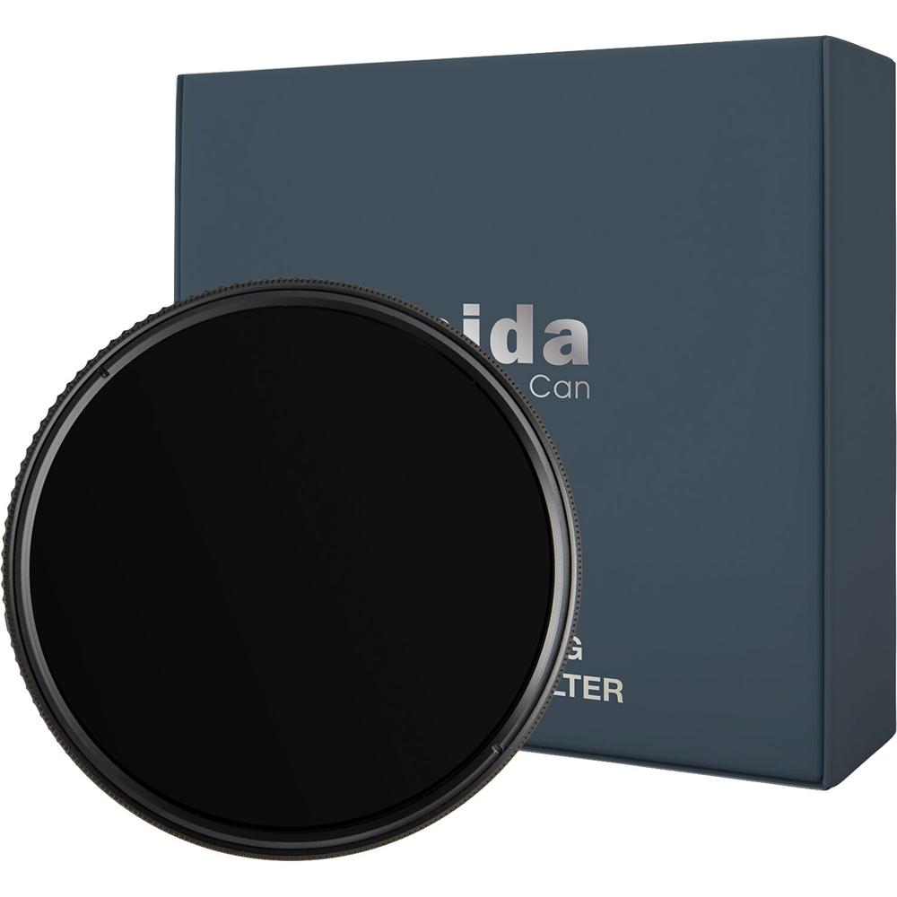 Filtro ND Variable Haida Pro II (62mm, 1.5 a 5 pasos) - Densidad Óptica Variable 0.5 a 1.5, Cristal