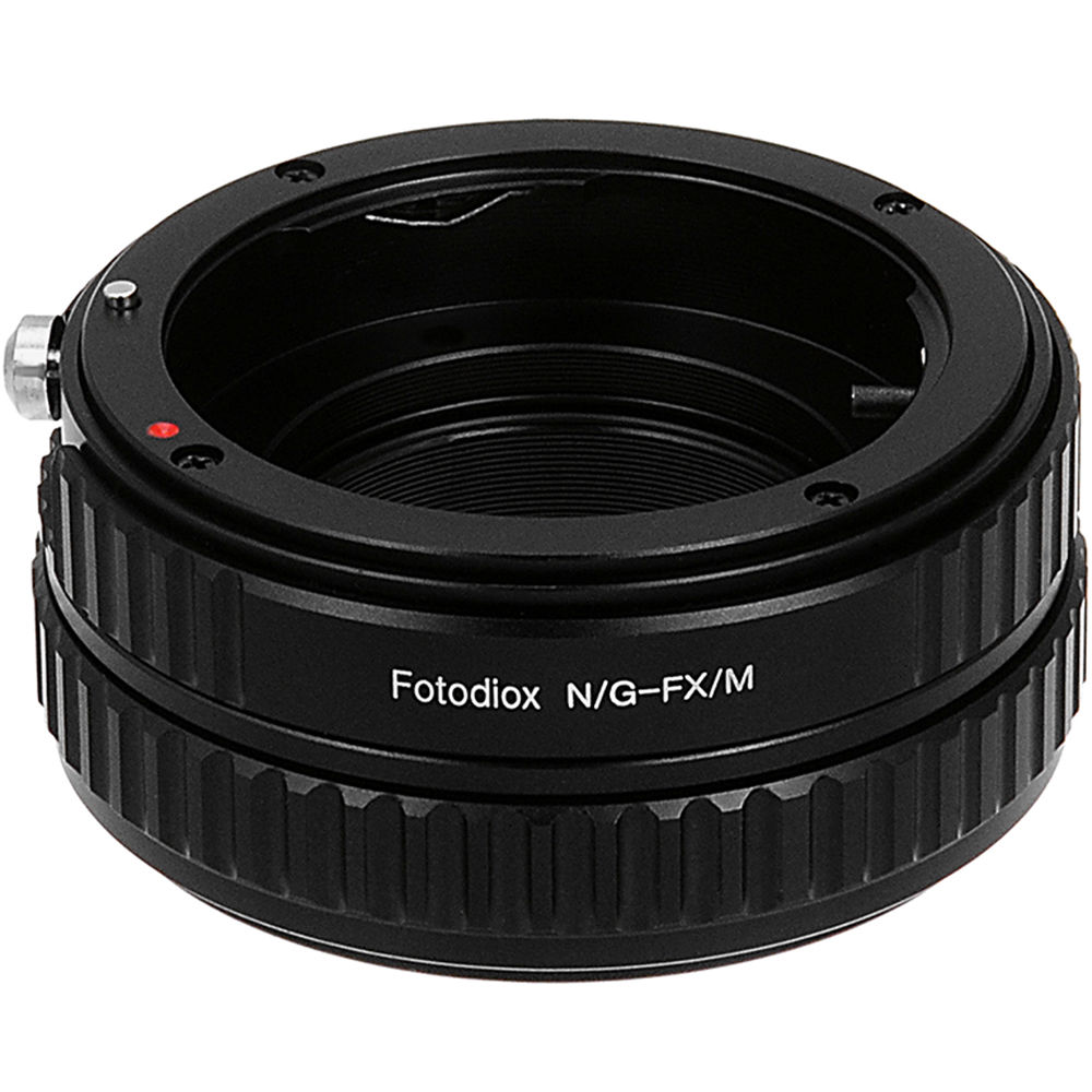 FotodioX Macro Focusing Helicoid para Lentes Nikon G en Cuerpo de Cámara Fujifilm X