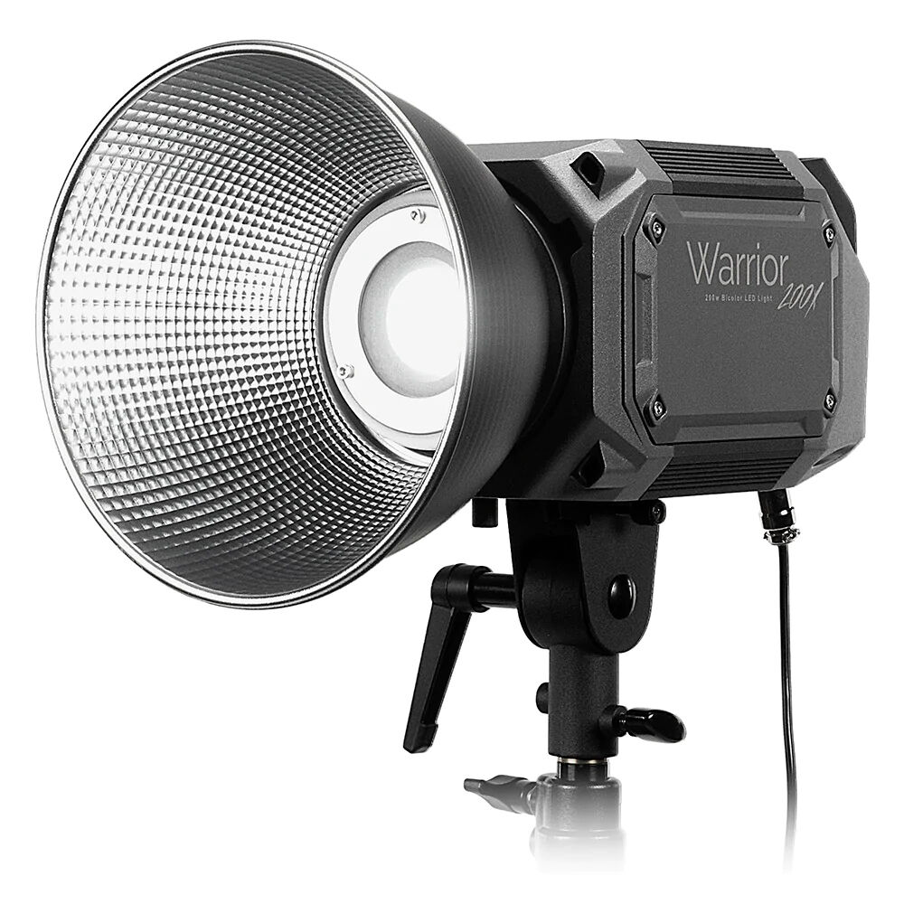FotodioX Pro Warrior 200X Monolight LED Bi-Color para Producción de Video y Broadcast - Control App,