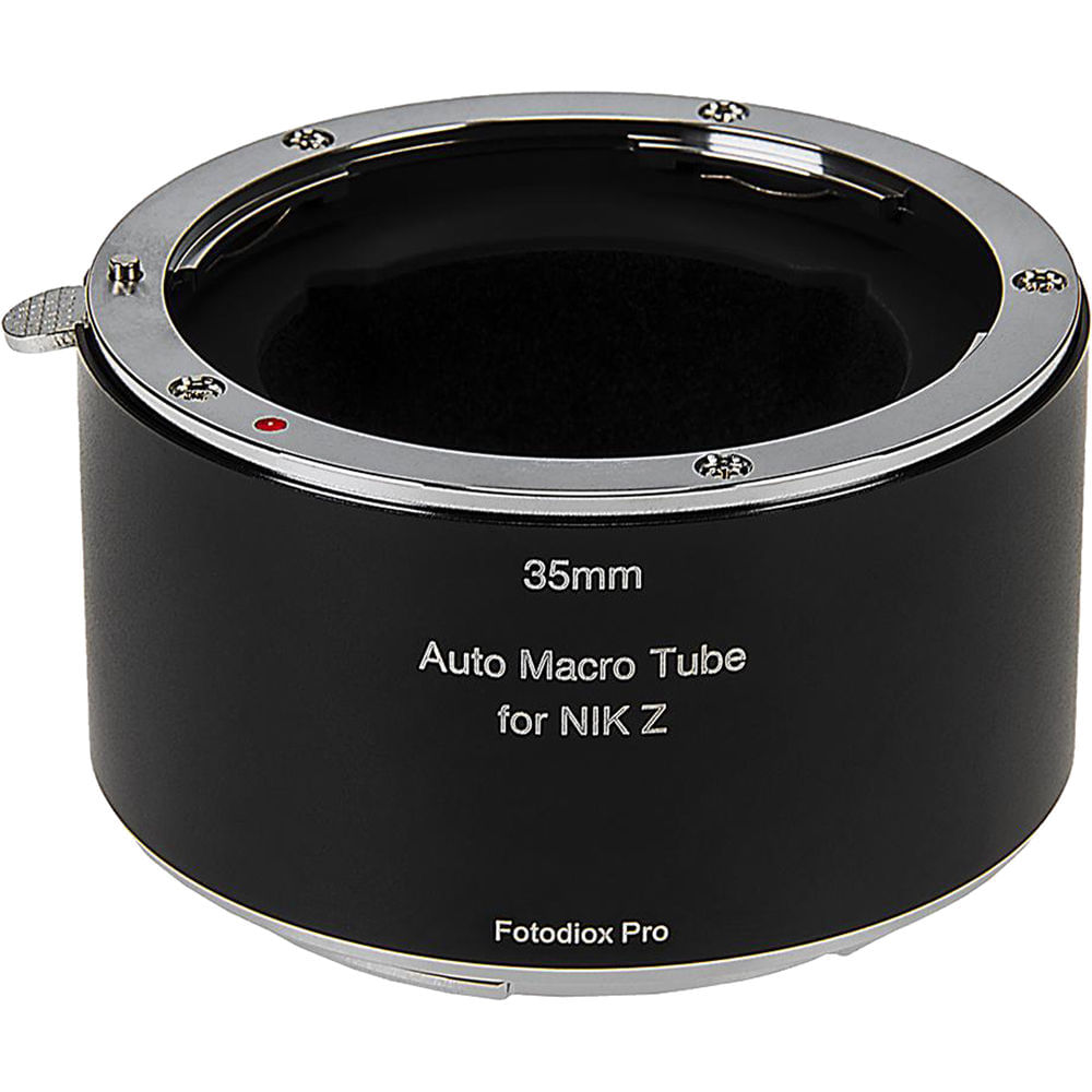 FotodioX Tubo de Extensión Macro Automático Pro de 35mm para Montura Nikon Z - Enfoque Mínimo Reduci 1486064-REG FotodioX Tubo de Extensión Macro Automático Pro de 35mm para Montura Nikon Z - Enfoque Mínimo Reduci 1486064-REG
