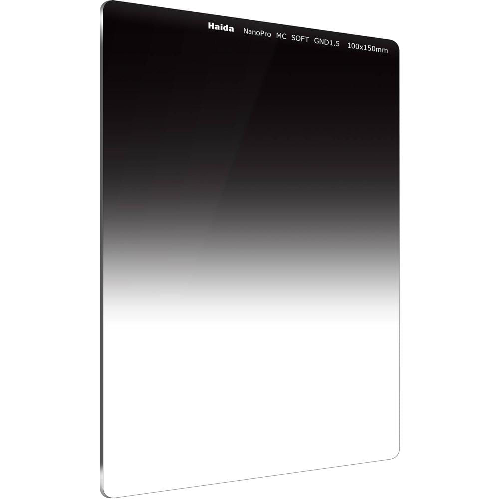 Filtro Graduado Haida NanoPro MC Soft Edge (100 x 150mm, 5 Paradas) - Densidad Óptica 1.5, Multicapa