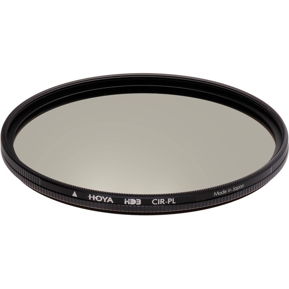 Filtro Polarizador Circular Hoya 55mm HD3 - 2x Factor de Filtro, Reduce Reflejos y Brillos, Mayor Sa