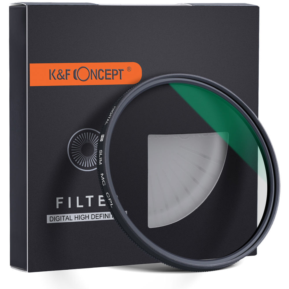Filtro Polarizador Circular K&F Concept Slim Verde Multi-Capa Schott B270 49mm - Elimina Reflejos, R 1534838-REG Filtro Polarizador Circular K&F Concept Slim Verde Multi-Capa Schott B270 49mm - Elimina Reflejos, R 1534838-REG