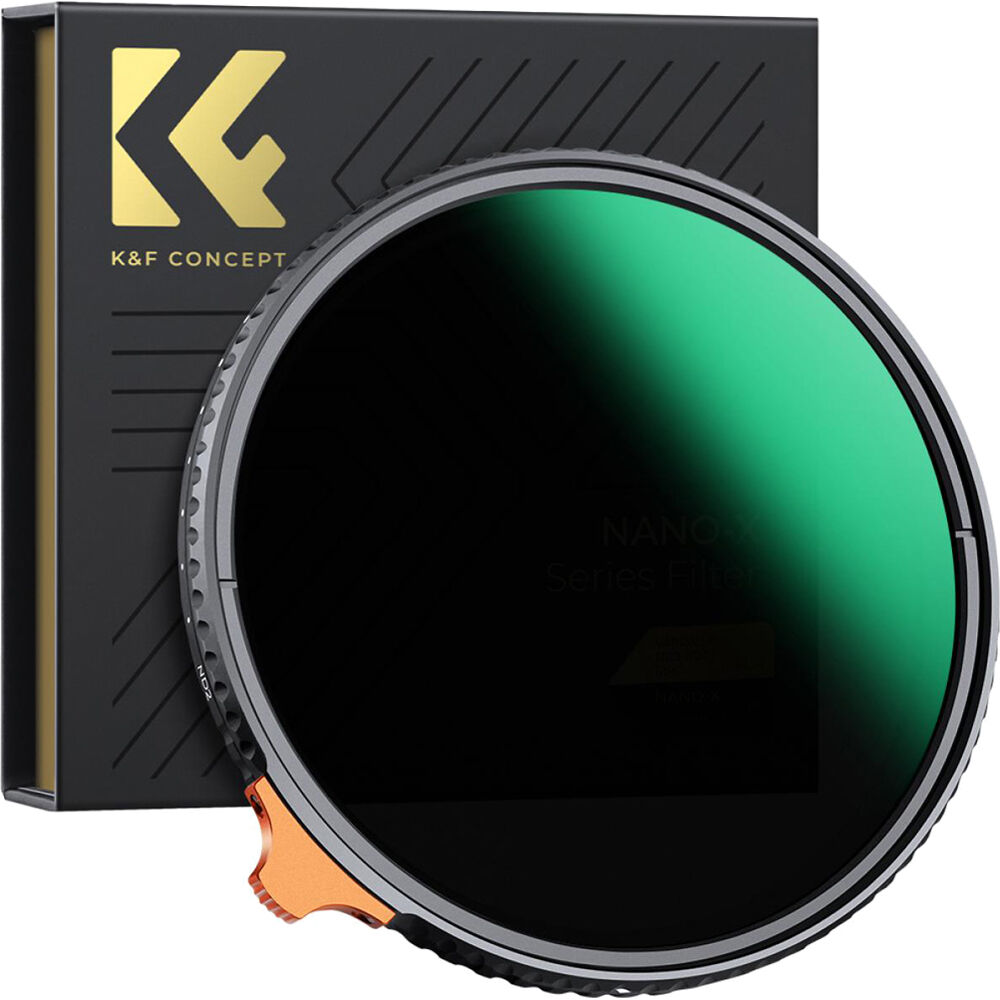 Filtro K&F Concept Nano-X ND Variable 72mm (ND2-ND400) - Reducción de Luz de 1 a 9 Pasos, Recubrimie 1832674-REG Filtro K&F Concept Nano-X ND Variable 72mm (ND2-ND400) - Reducción de Luz de 1 a 9 Pasos, Recubrimie 1832674-REG