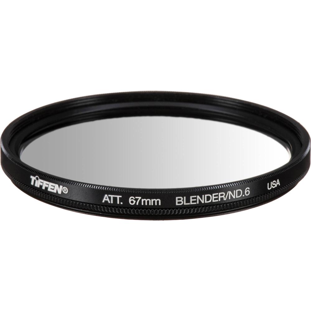 Filtro Tiffen 58mm de Densidad Neutra Graduada 0.6 (2 Paradas) - Efecto Graduado, Reducción de Expos